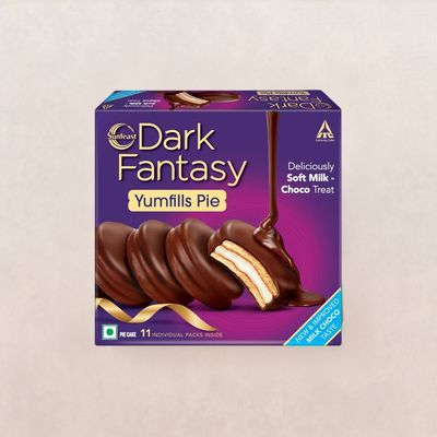 Sunfeast Dark Fantasy Yumfills Chocolate Choco Pie | Trans Fat-free
