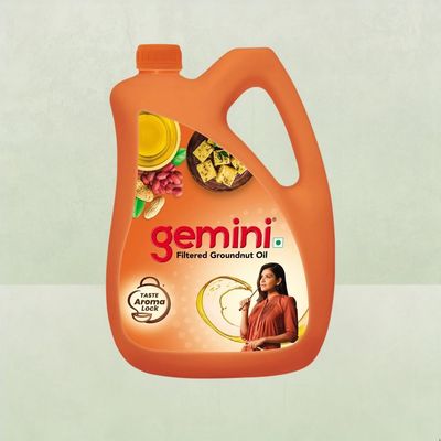 Gemini Filtered Groundnut Oil Jar