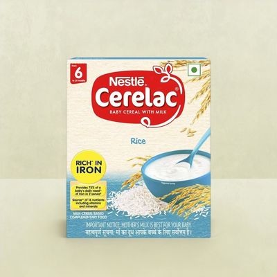 Nestle Ceralac Baby Cereal With Milk - Rice