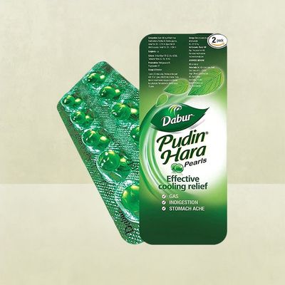Dabur Pudin Hara Pearls Pack of 2 Strips