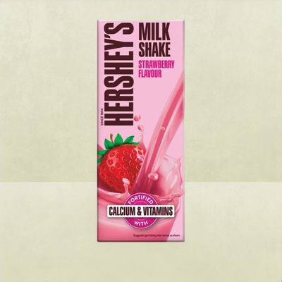 Hershey's Strawberry Milkshake Tetrapack