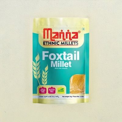 Manna Ethnic Foxtail Millet Pouch | Additive-free