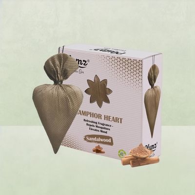 Plumz ZepPure Camphor Heart - Sandal