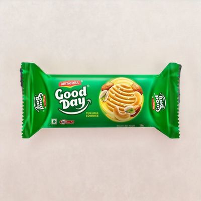 Britannia Good Day Pista and Badam Dry Fruit Biscuits | Trans Fat-free