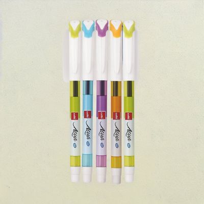 Cello Aqua Gelpen Blue - Blister of 5 (Blue)