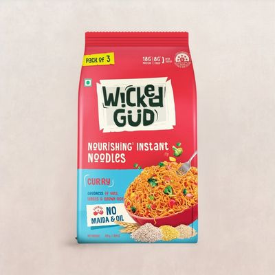 Wickedgud Curry Instant Noodles