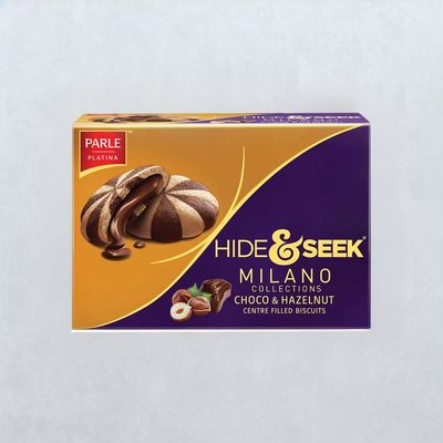 Parle Hide & Seek Milano Choco Filled Hazelnut Chocolate | Trans Fat-free