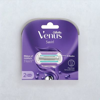 Gillette Venus Swirl Hair Removal Razor Cartridgeslong Lasting Smoothness