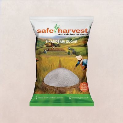 Safe Harvest Pesticide-Free Khandsari Sugar | Artisanal | No Artificial Flavors