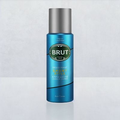 Brut Sport Style Deodorant Spray For Men, Long-Lasting Athletic Fragrance