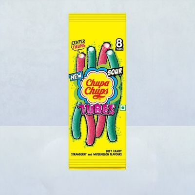 Chupa Chups Assorted Flavour Long Tubes