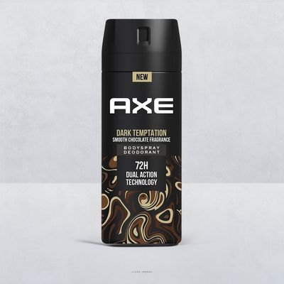 Axe Dark Temptation Deodorant Bodyspray | 72H Freshness | For Men