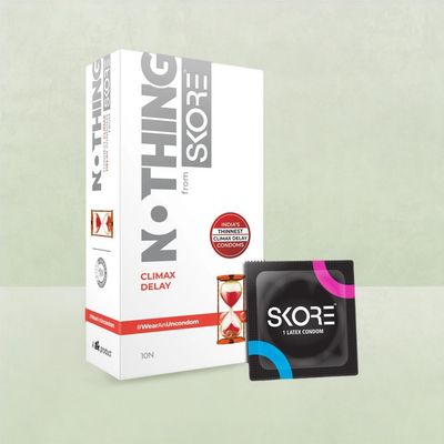 Skore Nothing - Ultra Thin And Climax Delay Comdoms