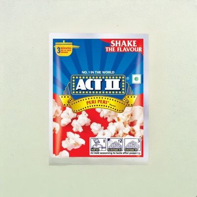 ACT II Microwave Popcorn - Peri Peri, Hot & Fresh in 3 mins