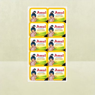 Amul Table Salted Butter (Chiplets) | Pouch