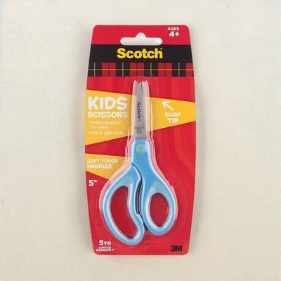 Scotch Kids Soft Grip 5-inch Blunt Tip Scissor