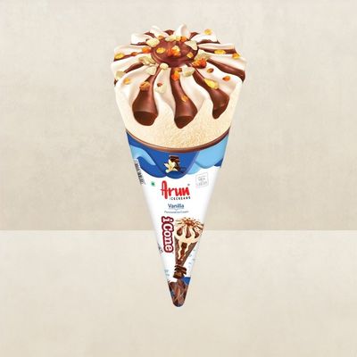 Arun Icecreams Vanilla Icone Ice Cream Cone