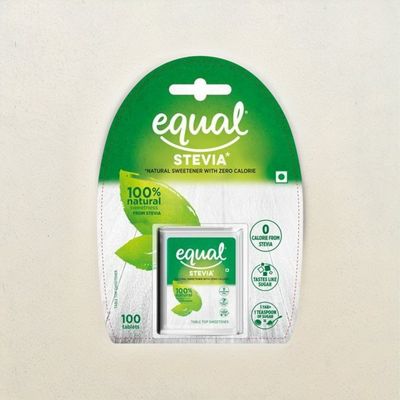 Equal Stevia Natural Sweetener Sugar Free Diabetic Friendly