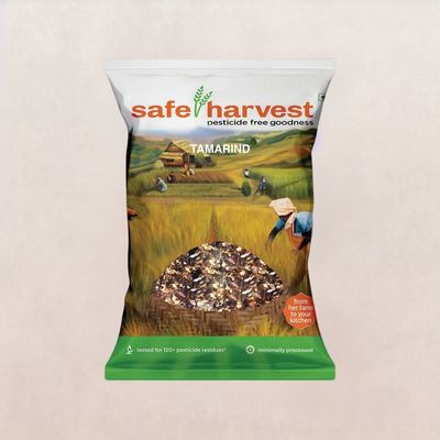 Safe Harvest Pesticide-Free Seedless Tamarind | Seedless Imli | Soft & Delicious