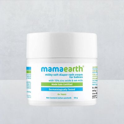 Mamaearth Milky Soft Diaper Rash Cream For Babies