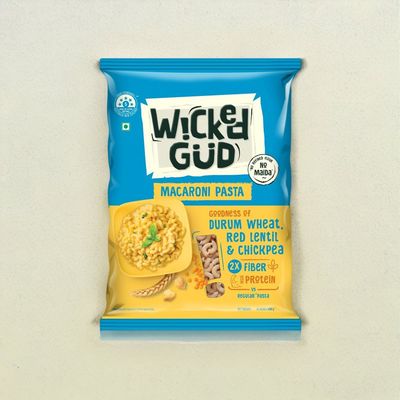Wickedgud Macaroni Pasta Made With Durum Wheat