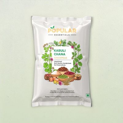 Popular Essentials Kabuli Chana Premium