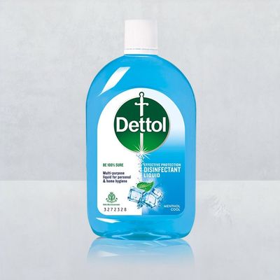 Dettol Liquid Disinfectant-Floor Cleaner, Surface Disinfection, Personal Hygiene-Menthol Cool