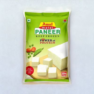 Amul Malai Frozen Paneer | Pouch