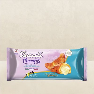Bauli Moonfils Croissants Vanilla (Egg) 45g
