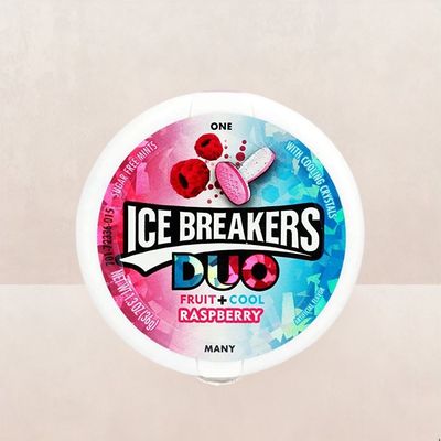 Ice Breaker Duo Fruit + Cool Mints, Raspberry