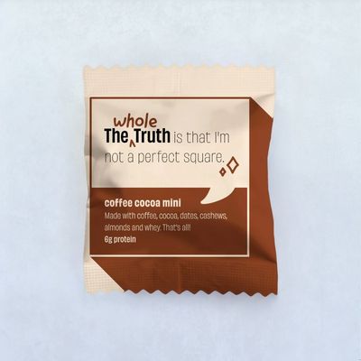 The Whole Truth Coffee Cocoa Mini Protein Bar