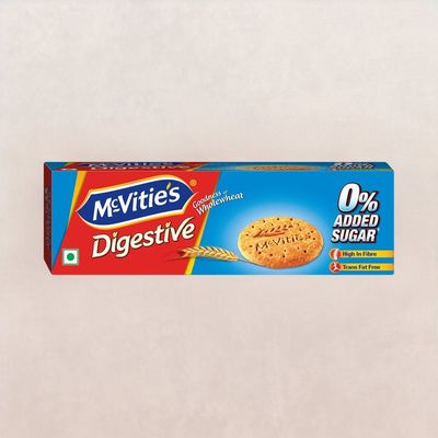 Mcvitie's Digestive Zero Added Sugar With Goodness Of Wholewheat For Calorie Consious