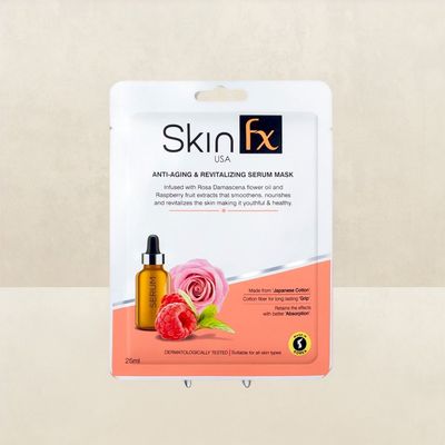 Skin Fx Anti Aging Sheet Mask, Serum Face Mask
