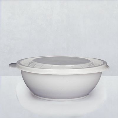 Vinay Trading Plastic Round Reusable Container with Lid 750ml Pack of 6