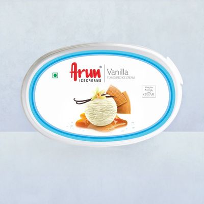Arun Icecreams Vanilla Ice Cream Tub