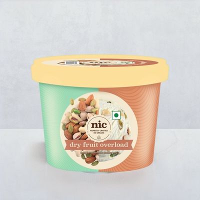 NIC Dryfruit Over Load Ice Cream Cup