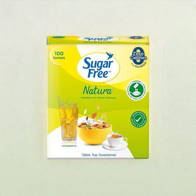 Sugarfree Natura Low Calorie Sweetener - 100 Sachet