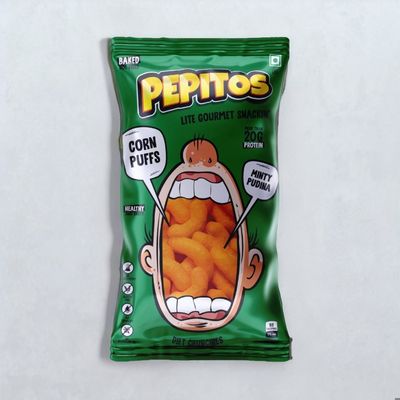 Pepitos Corn Puffs Minty Pudina