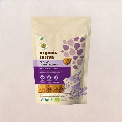 Organic Tattva Jaggery Powder Pouch