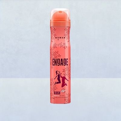 Engage Blush Deodorant For Women, Fruity & Floral, Skin Friendly Deo