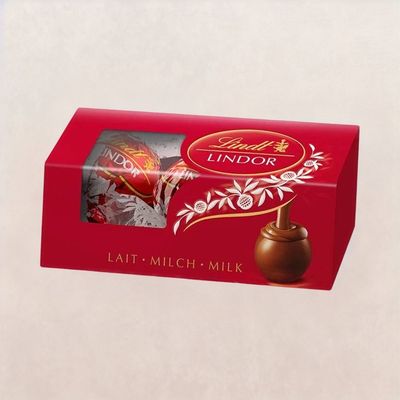 Lindt Lindor Smooth Melting Milk Chocolate Cornet Trio Pack