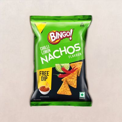 Bingo! Nachos Chilli Lemon With Dip Promo