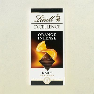 Lindt Excellence Orange Intense Dark Chocolate