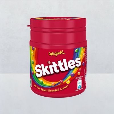 Skittles Original Bite Size Fruit Flavoured Candy Pot | 5 Fruity Flavours| Imported Candies