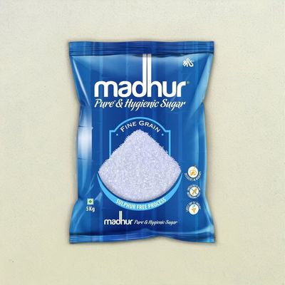 Madhur Pure & Hygienic Fine Grain Sugar /Sakkare