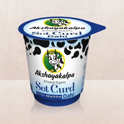 Akshayakalpa Artisanal Organic Set Curd Tub