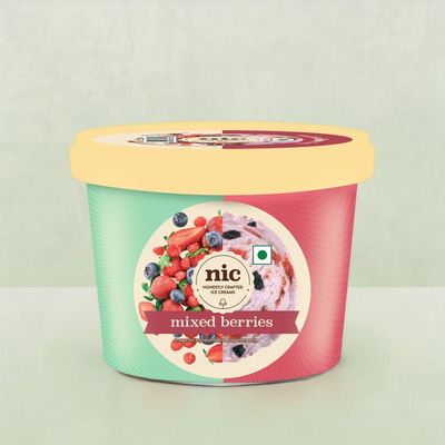NIC Mixed Berries Ice Cream Cup