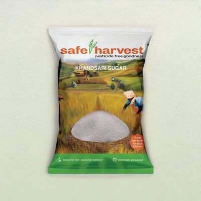 Safe Harvest Pesticide-Free Khandsari Sugar | Artisanal | No Artificial Flavors