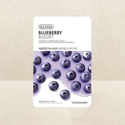 The Face Shop Real Nature Blueberry Face Mask