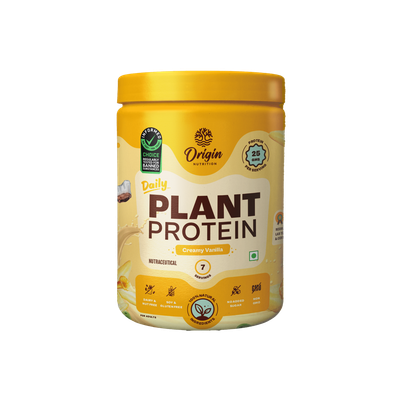 Origin Nutrition Daily Plant Protein Vanilla Flavour- 7 Servings